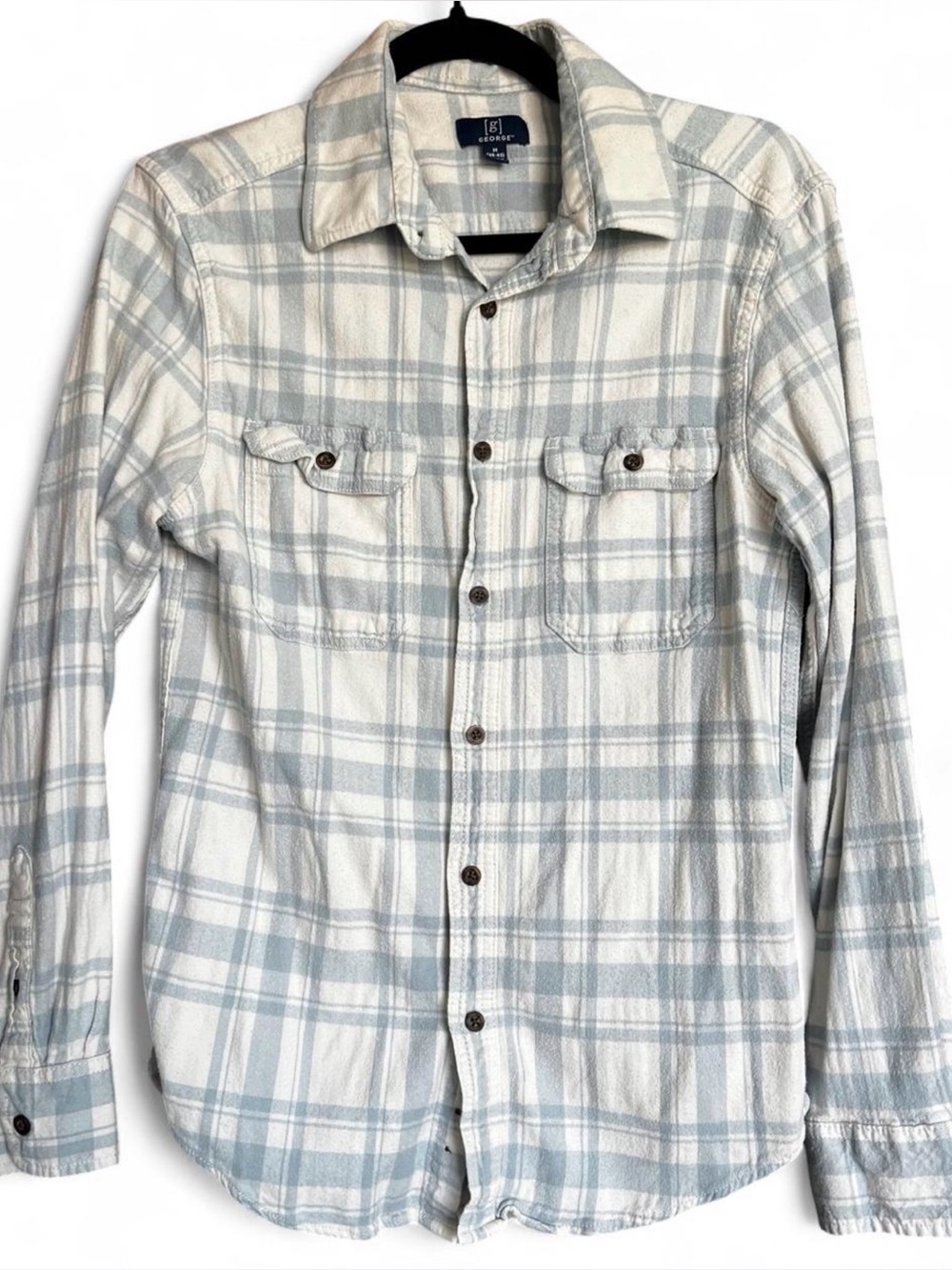 George Cotton Blend Flannel Shirt